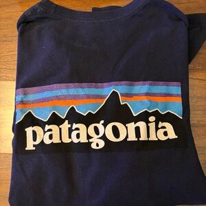 Patagonia Dark Blue Responsibili-Tee Men size Small